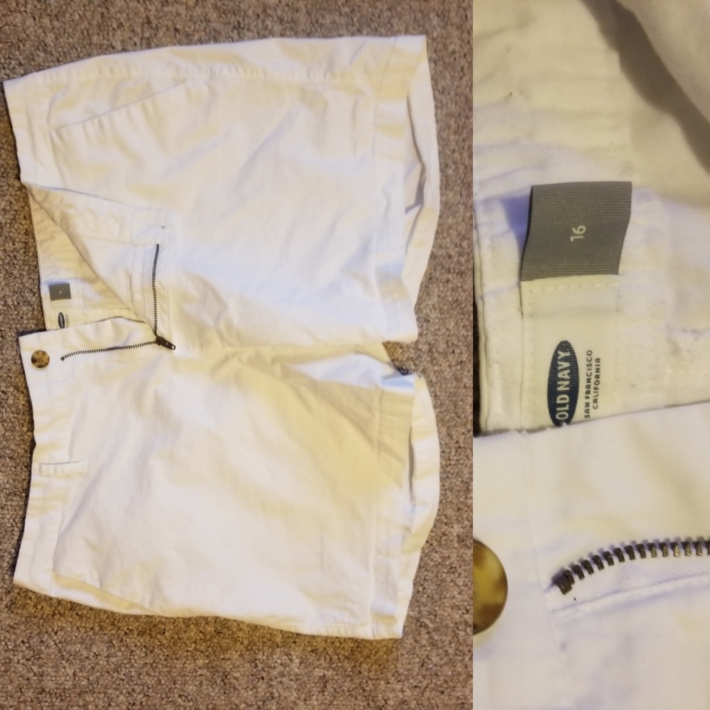 Old Navy White Shorts